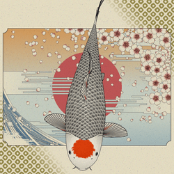 Carp and Seasons #5570