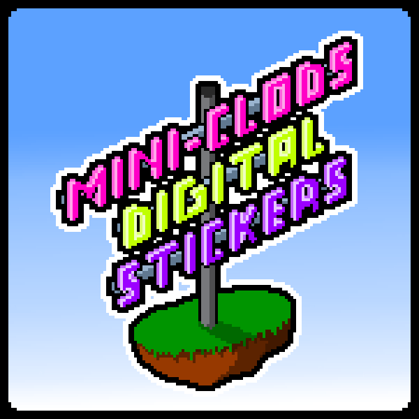 Mini-Clods Digital Stickers