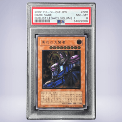 2002 YU-GI-OH! 黒衣の大賢者 #000 PSA 8