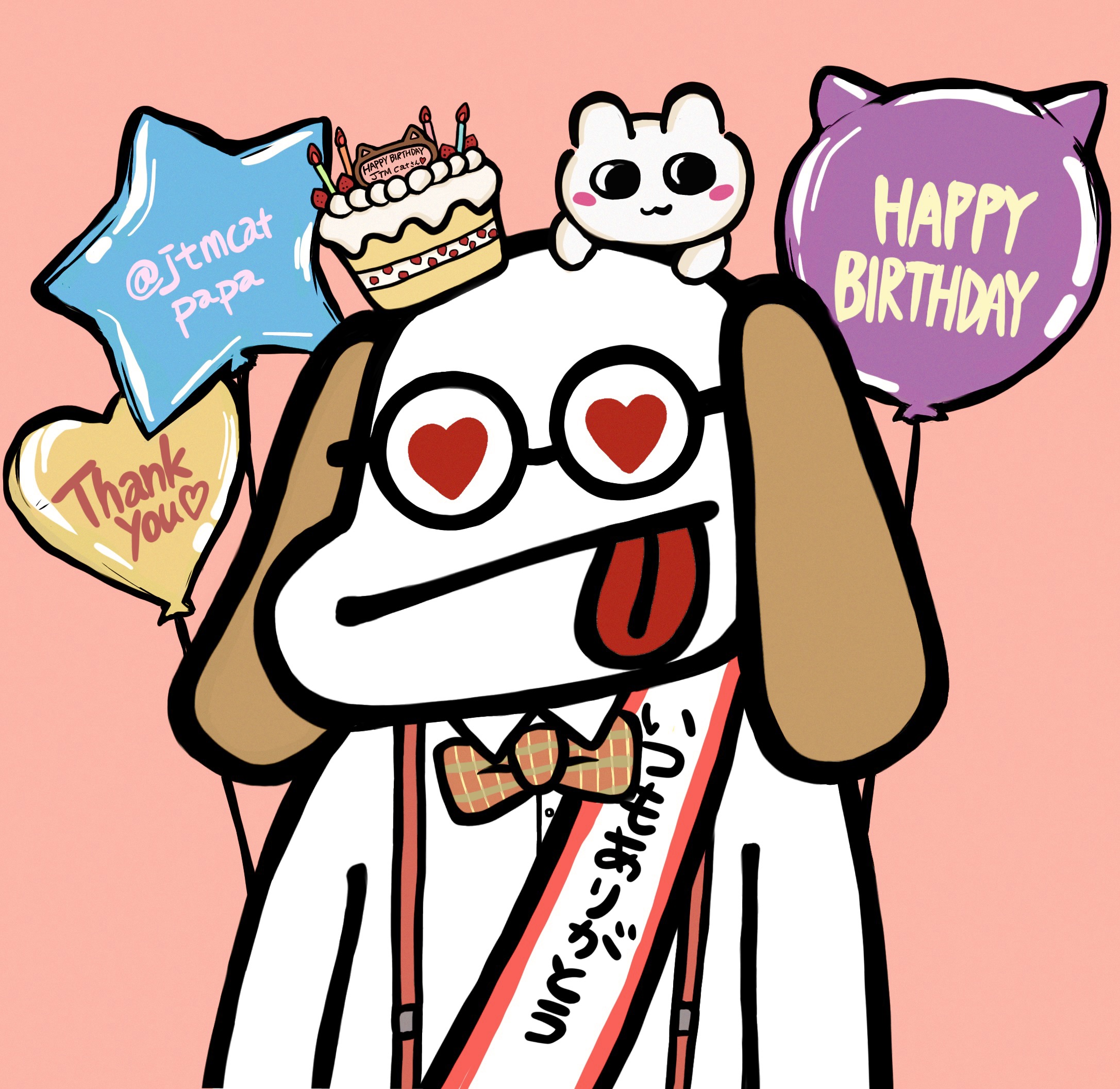 Happy Birthday to JTMcat♡