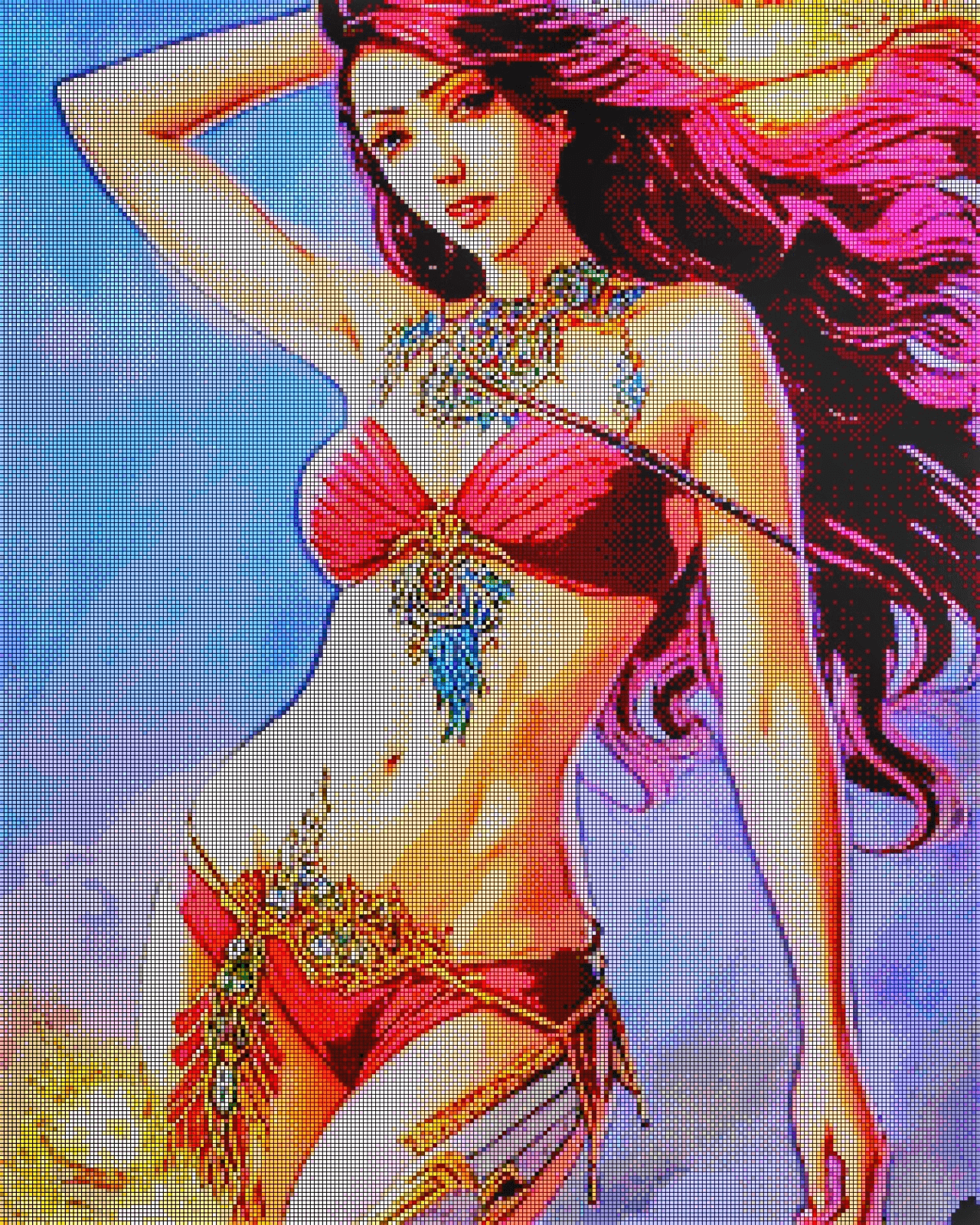 The Pixels Collections┃009: Agreement Goddess #1/50
