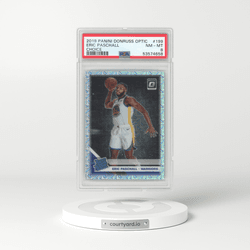 2019 Panini Donruss Optic #199 Eric Paschall (PSA 8 NM-MT)