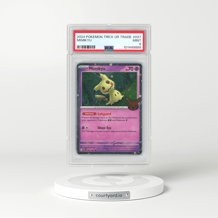 2024 Pokémon Trick or Trade #037 Mimikyu (PSA 9 MINT)