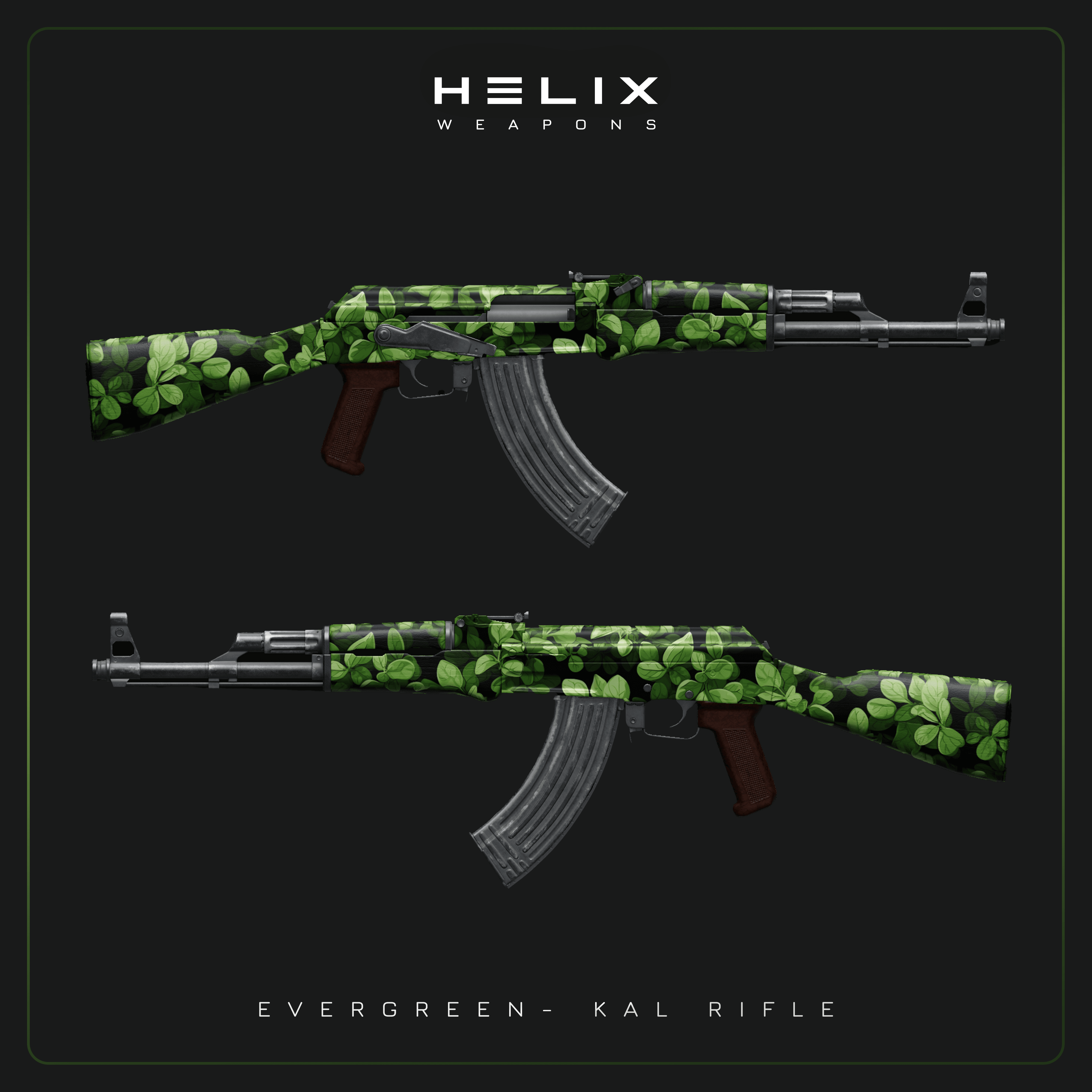 HELIX - Evergreen Gun Skin