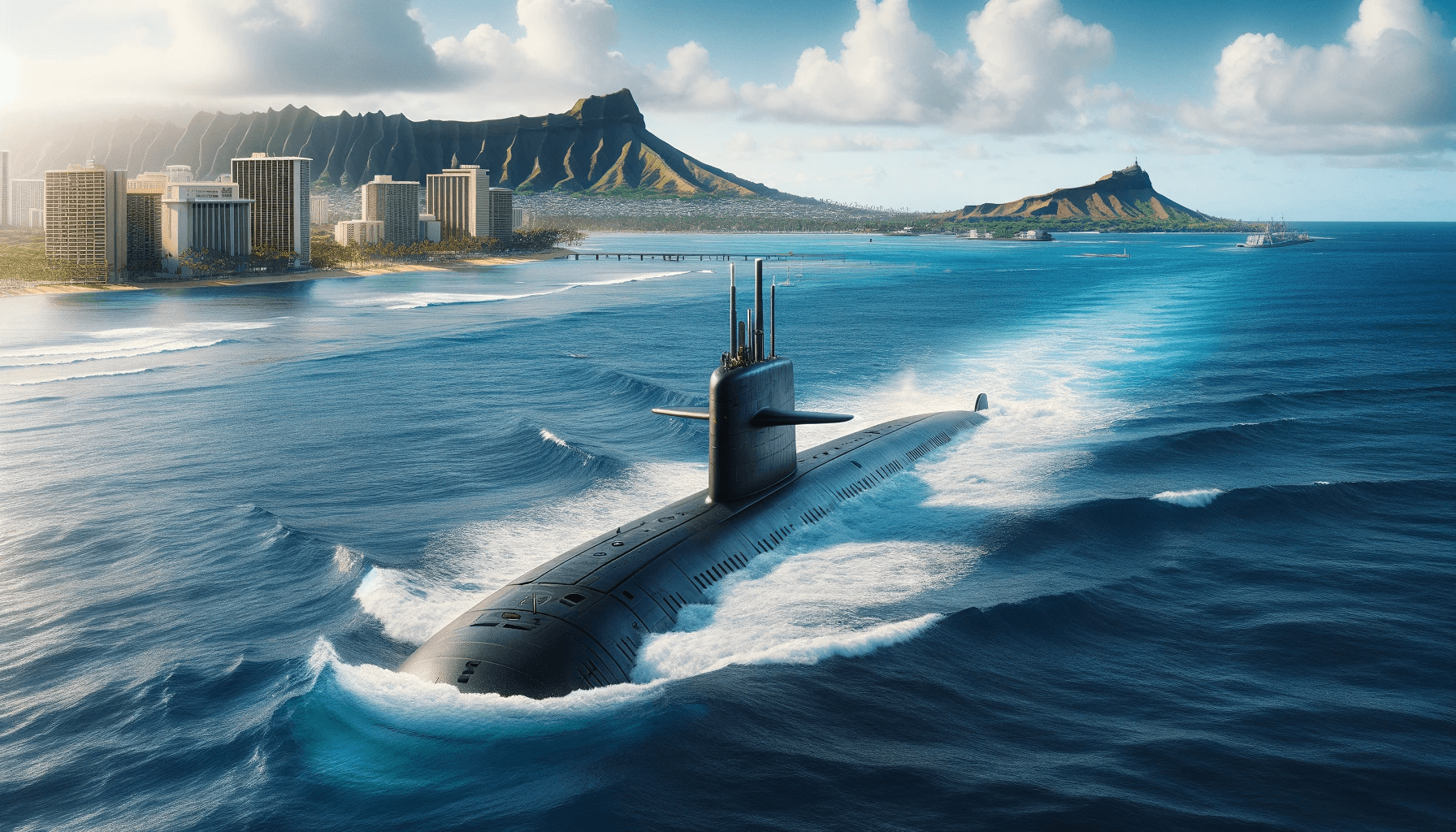 Los Angeles Class Submarine - Honolulu