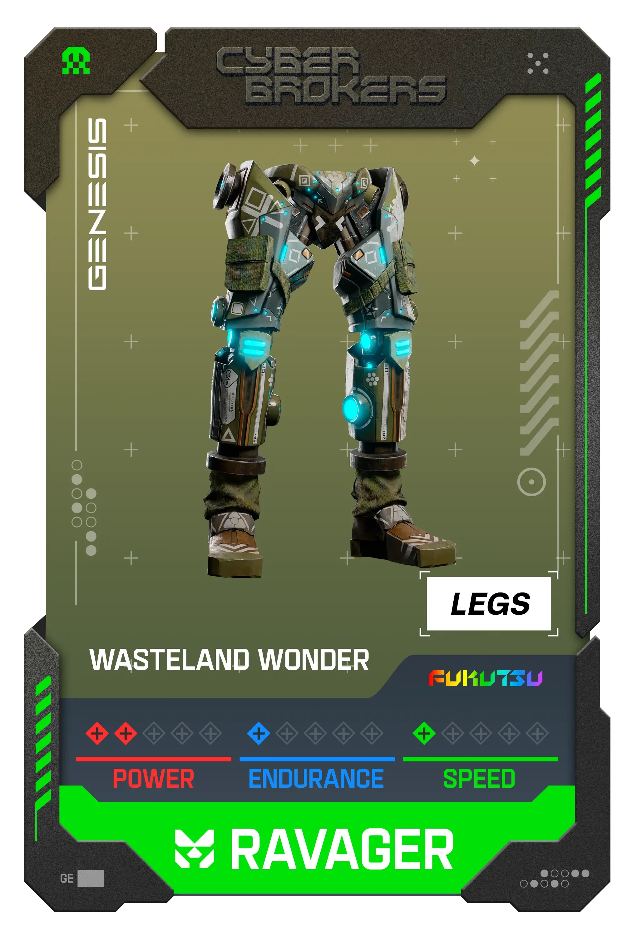 Wasteland Wonder Ravager Legs