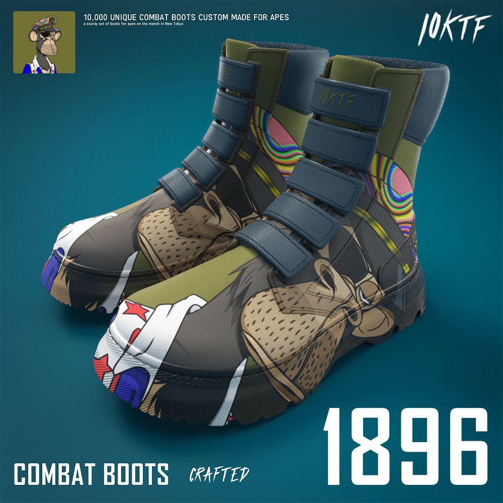 Ape Combat Boots #1896