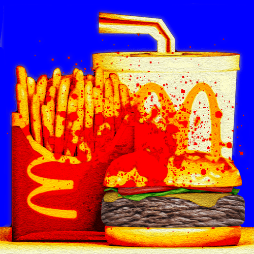 sad meal