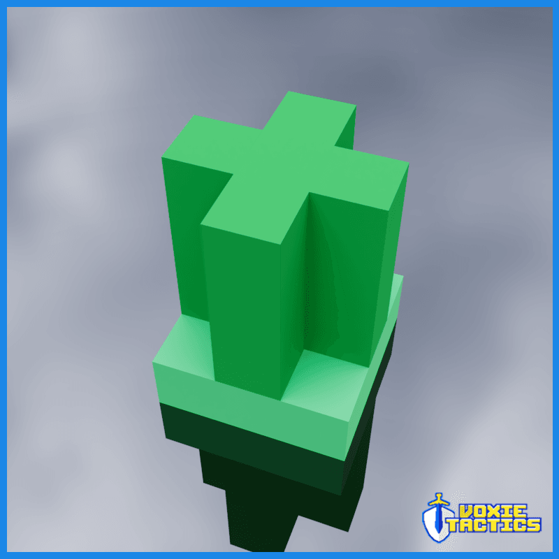 Pixel Papercraft - Slime (Minecraft Dungeons)