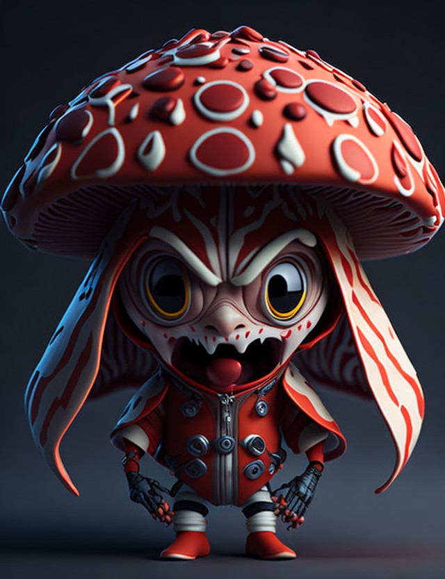 Psychedelic Psycho #8 - Mushroom Crew #8