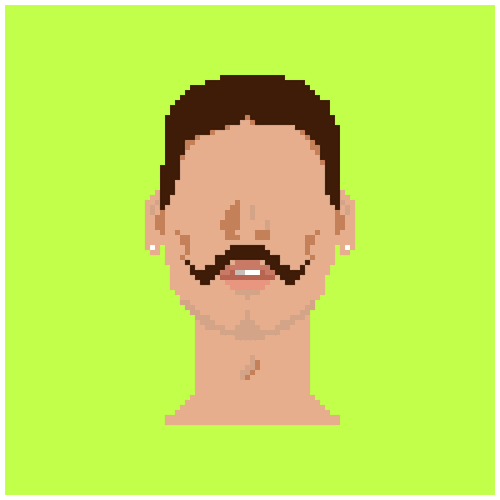 Moustache/Beard Pixels