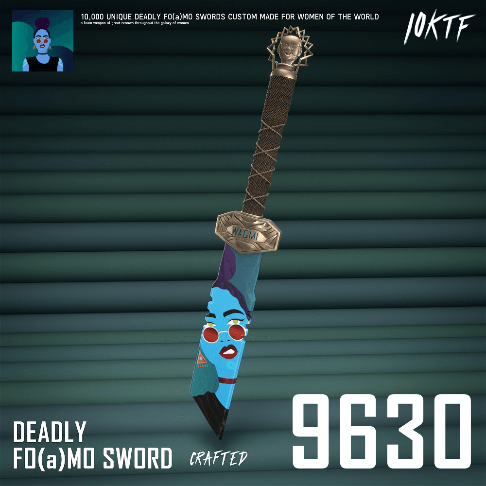 World of Deadly FO(a)MO Sword #9630