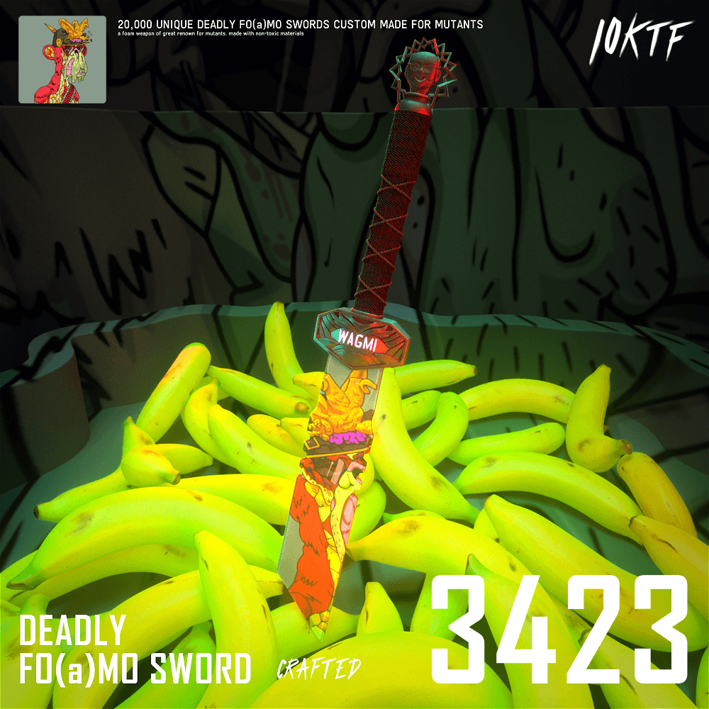 Mutant Deadly FO(a)MO Sword #3423