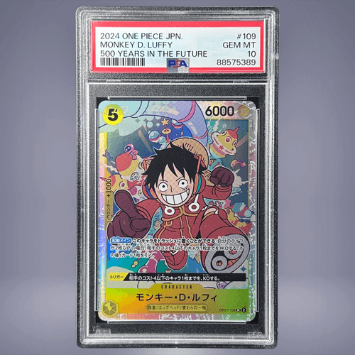 PSA10 One Piece Card Monkey D. Luffy Wanted Poster OP09 2024
