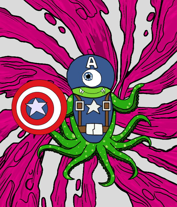 OctoAlien #033 - Octo Captain America