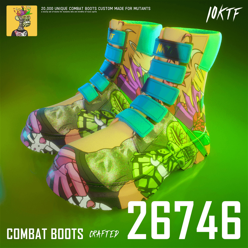 Mutant Combat Boots #26746