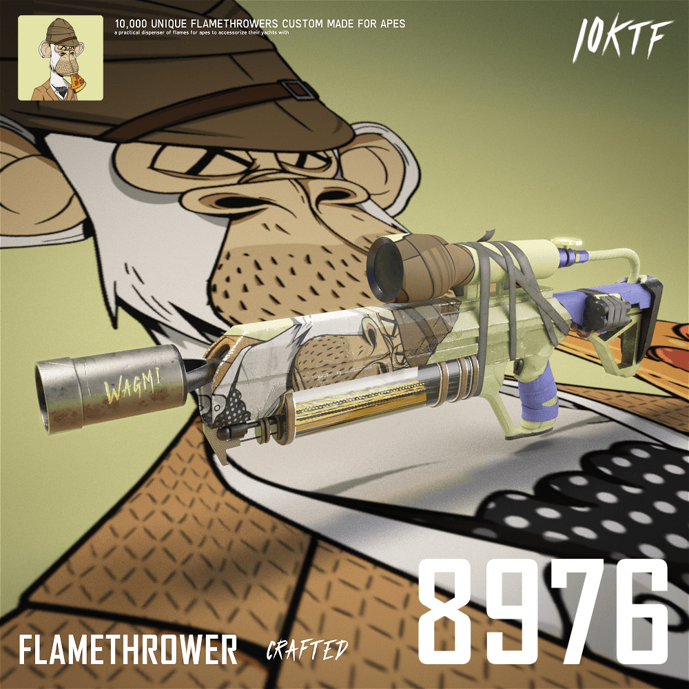 Ape Flamethrower #8976