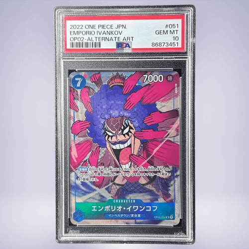2022 ONE PIECE エンポリオ・イワンコフ #051 PSA 10