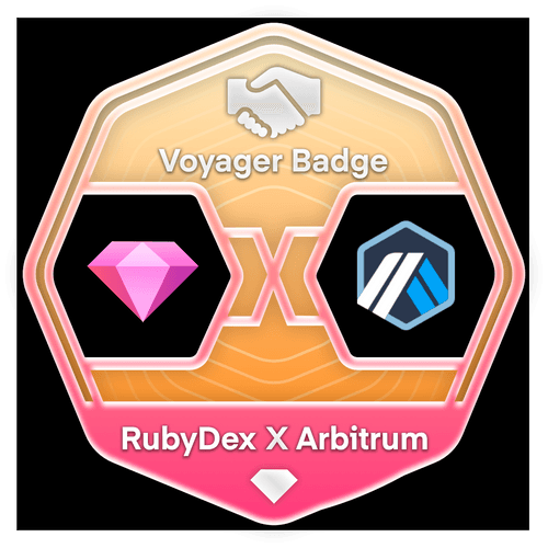 Voyager Badge - RubyDex x Arbitrum