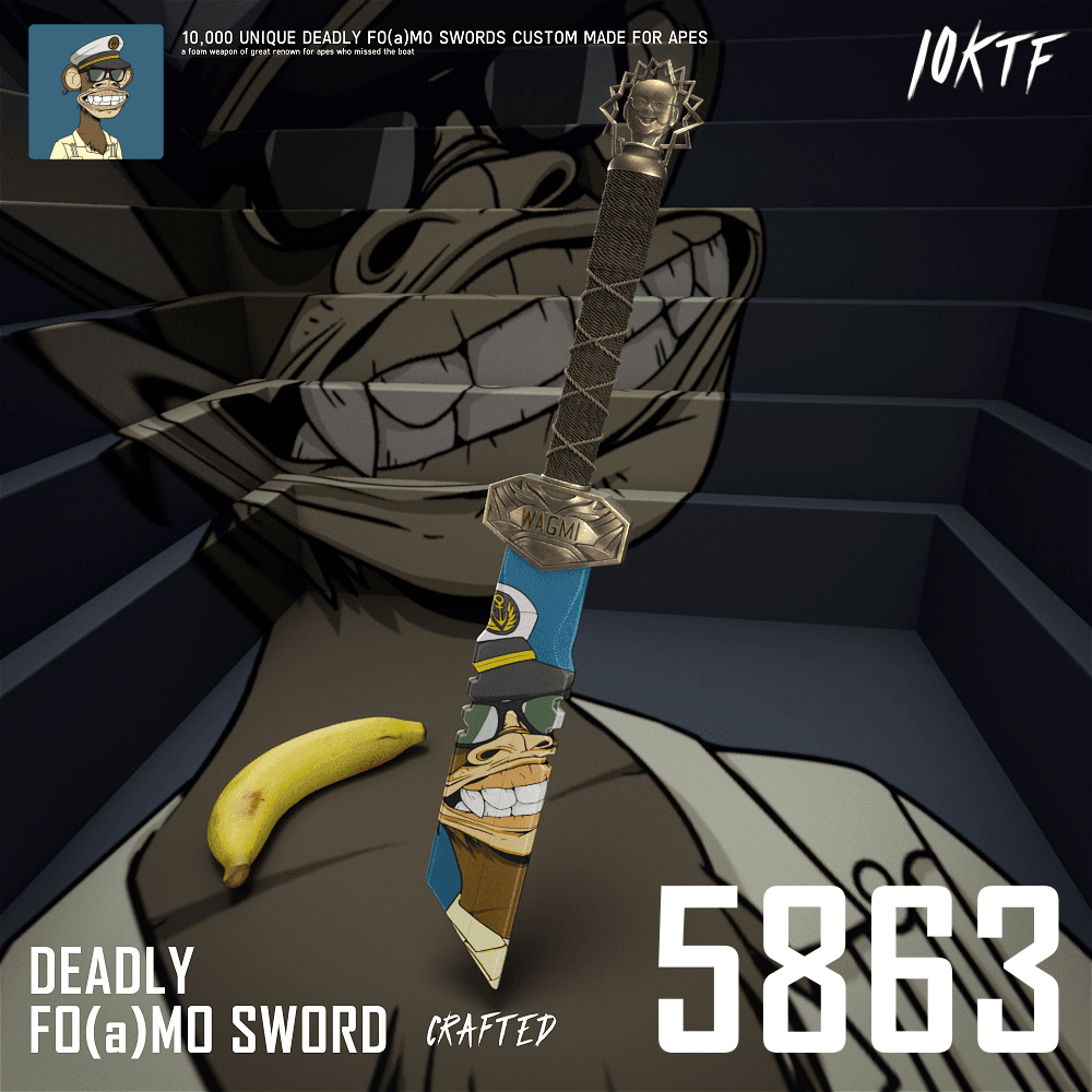 Ape Deadly FO(a)MO Sword #5863