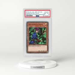 2019 YU-GI-Oh! Speed Duel: Attack From the Deep #EN001 Magician of Faith - 1st Edition (PSA 8 NM-MT)